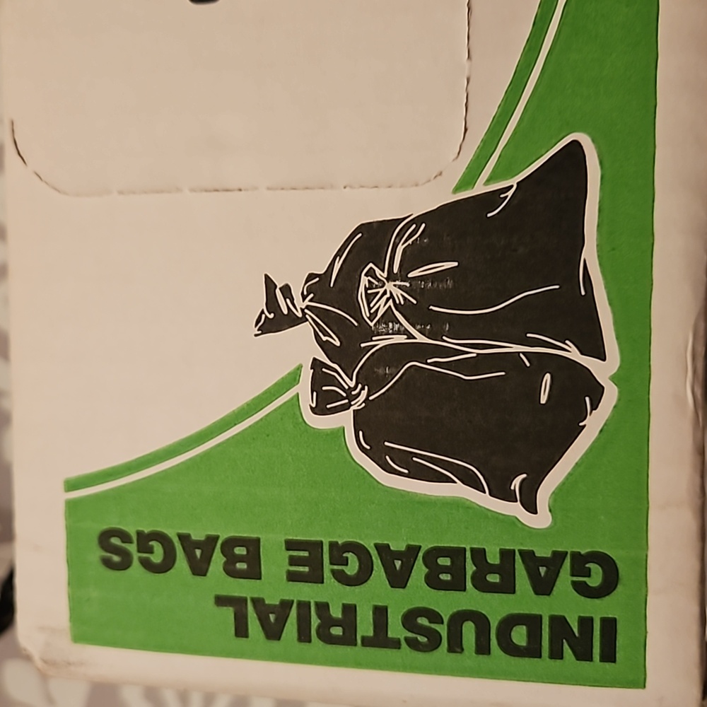 NEW Black garbage bag 35x50